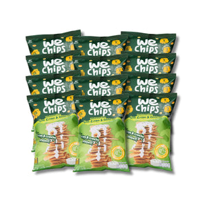 (x12) WE Chips Whole Grain Chips 70g (FREE International Shipping)