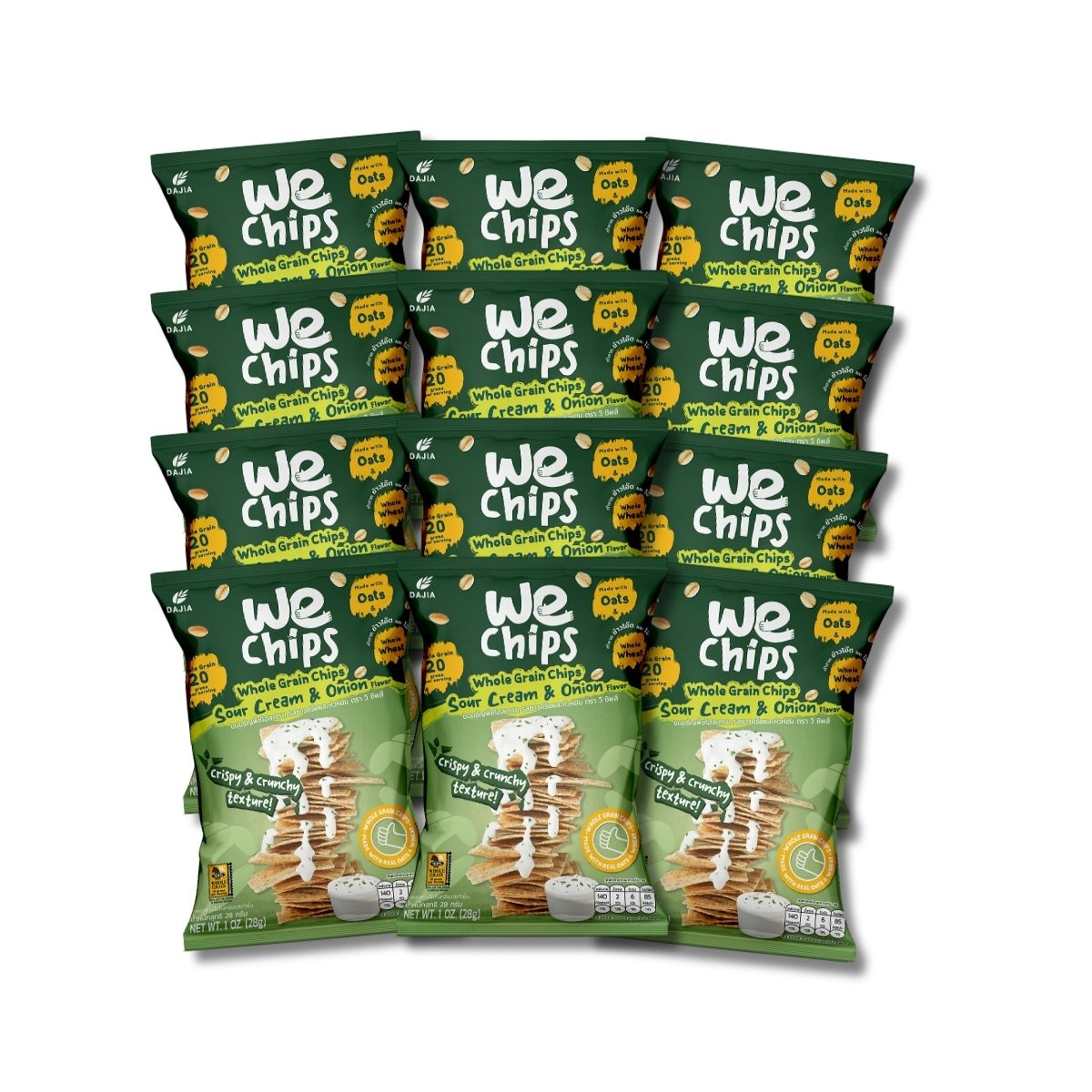 Sour Cream & Onion Flavor 28g x 12 bags